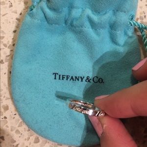 Tiffany's I Love You Sterling Silver Ring